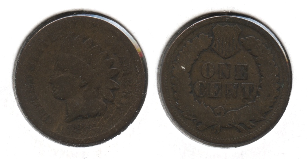 1876 Indian Head Cent AG-3 #l