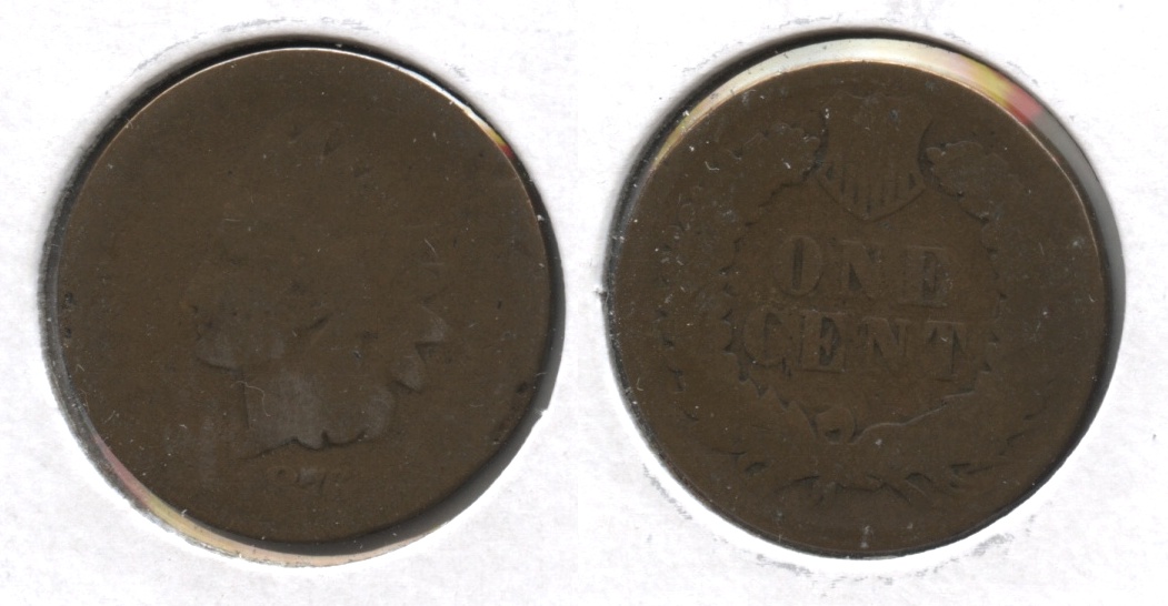 1876 Indian Head Cent Fair-2 #d