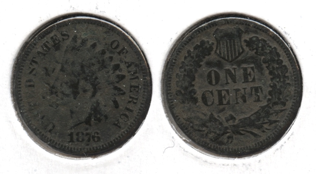 1876 Indian Head Cent Filler #f