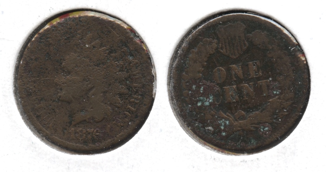 1876 Indian Head Cent Filler #g