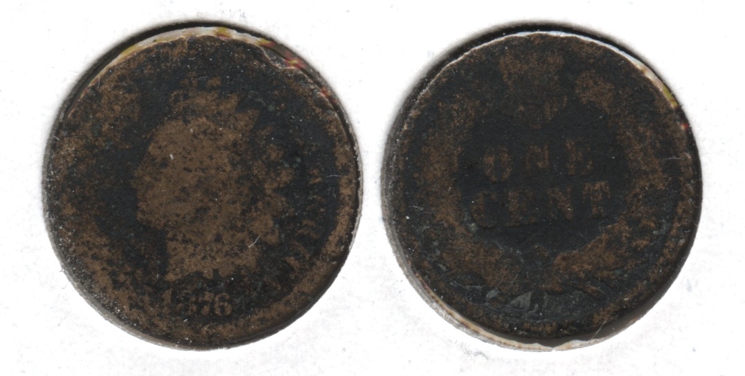 1876 Indian Head Cent Filler #j