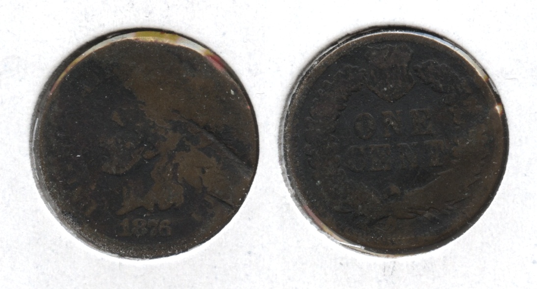 1876 Indian Head Cent Filler #m