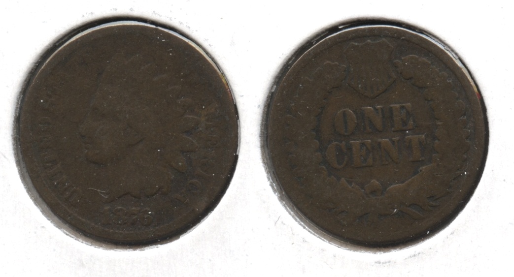 1876 Indian Head Cent Good-4 #u