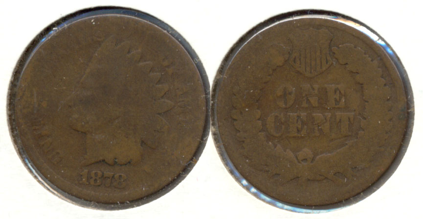 1878 Indian Head Cent AG-3