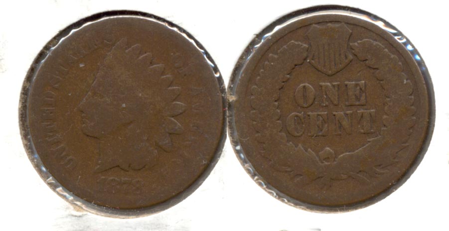 1878 Indian Head Cent AG-3 b