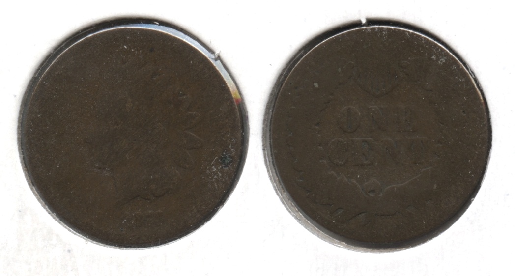 1878 Indian Head Cent Fair-2 #b