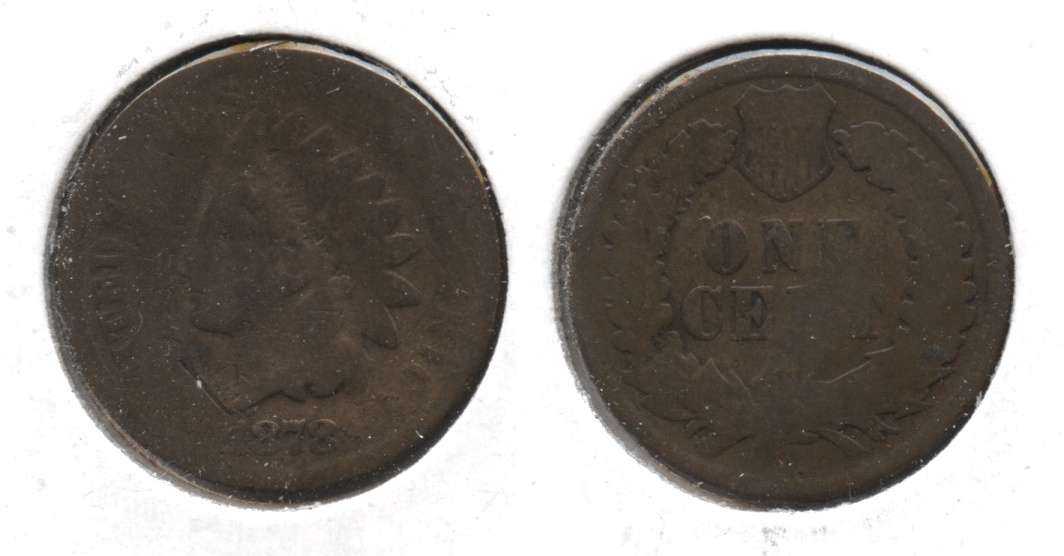 1878 Indian Head Cent Filler #i