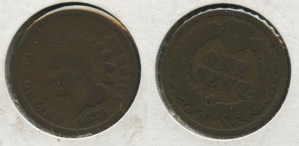 1879 Indian Head Cent AG-3 #k