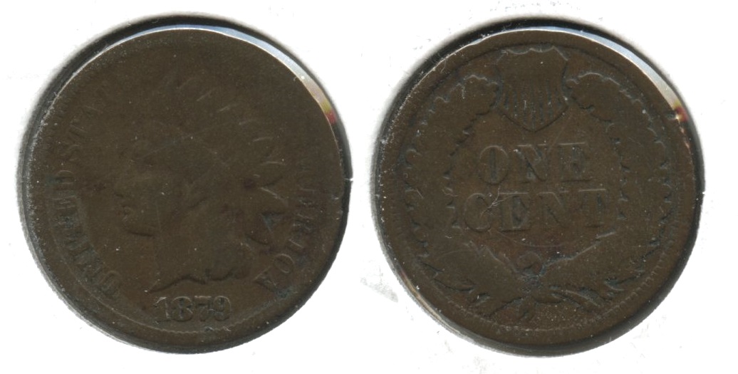 1879 Indian Head Cent AG-3 #n