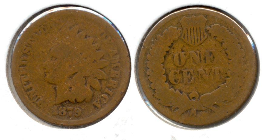 1879 Indian Head Cent Good-4 j