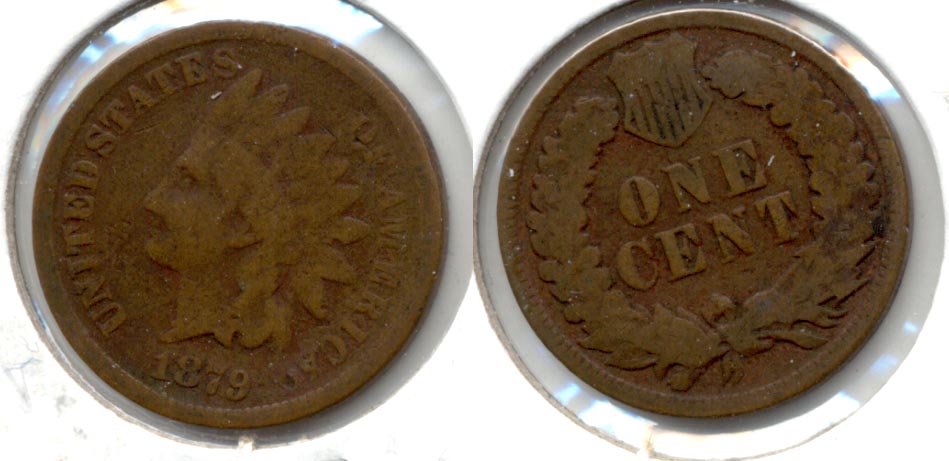 1879 Indian Head Cent Good-4 m
