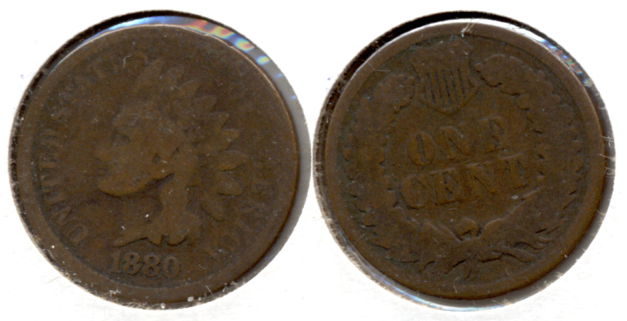 1880 Indian Head Cent AG-3