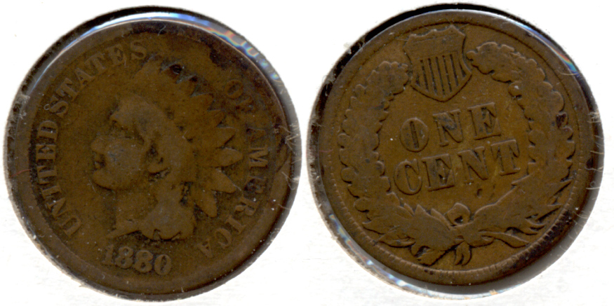 1880 Indian Head Cent Good-4 ai