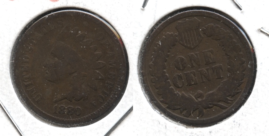 1880 Indian Head Cent Good-4 #an