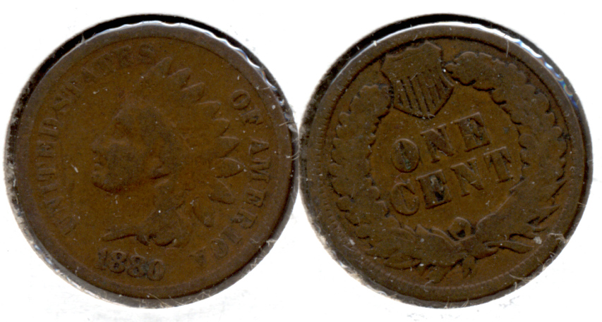 1880 Indian Head Cent Good-4 k