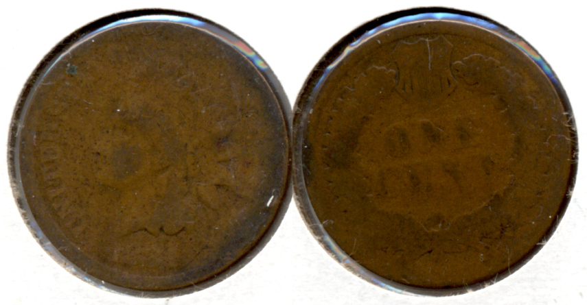 1881 Indian Head Cent AG-3 d