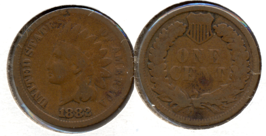 1882 Indian Head Cent Good-4 ad