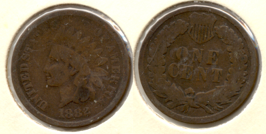 1882 Indian Head Cent Good-4 ag