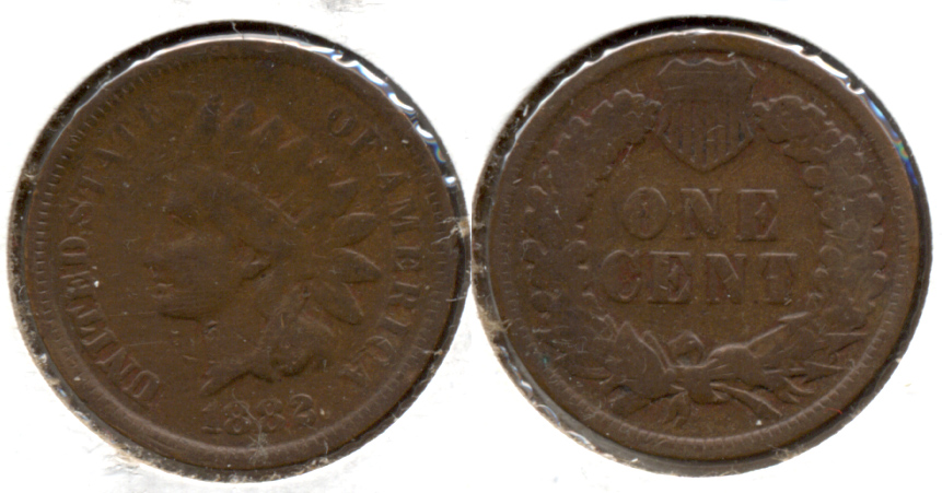 1882 Indian Head Cent VG-8 b
