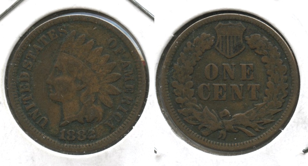 1882 Indian Head Cent VG-8 #f