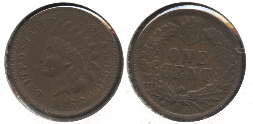 1883 Indian Head Cent AU-55