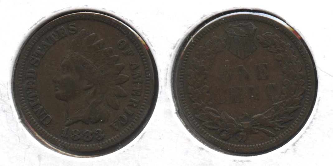 1883 Indian Head Cent Fine-12