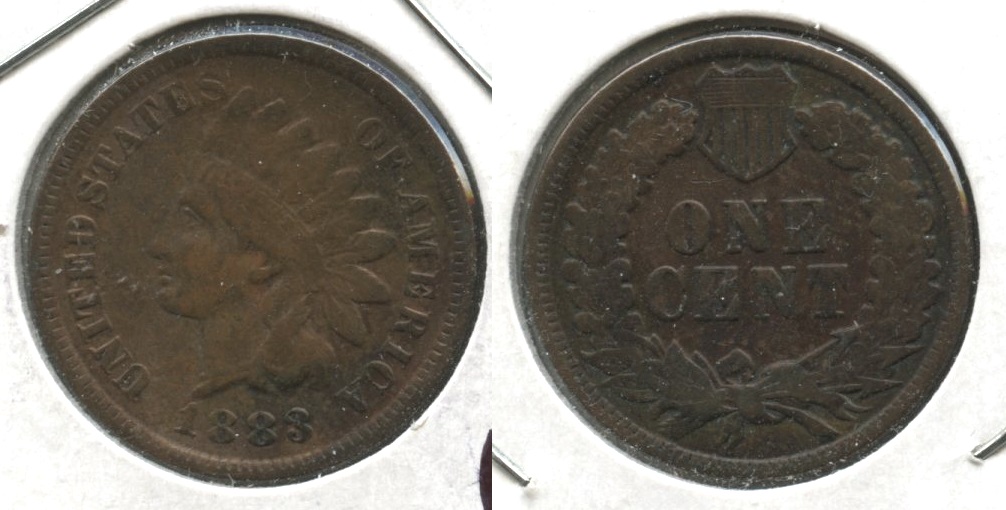 1883 Indian Head Cent Fine-12 #b