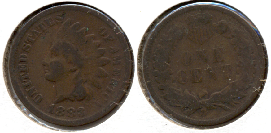 1883 Indian Head Cent Good-4 aa
