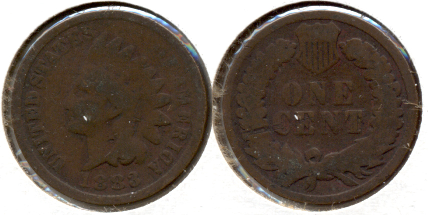 1883 Indian Head Cent Good-4 ac