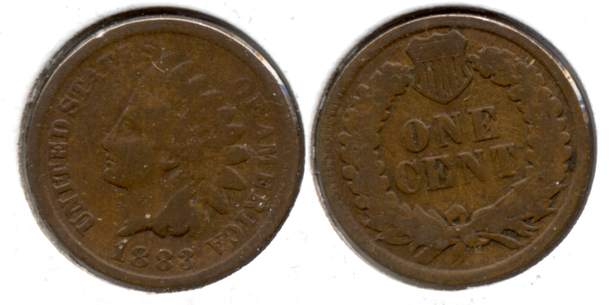 1883 Indian Head Cent Good-4 ag