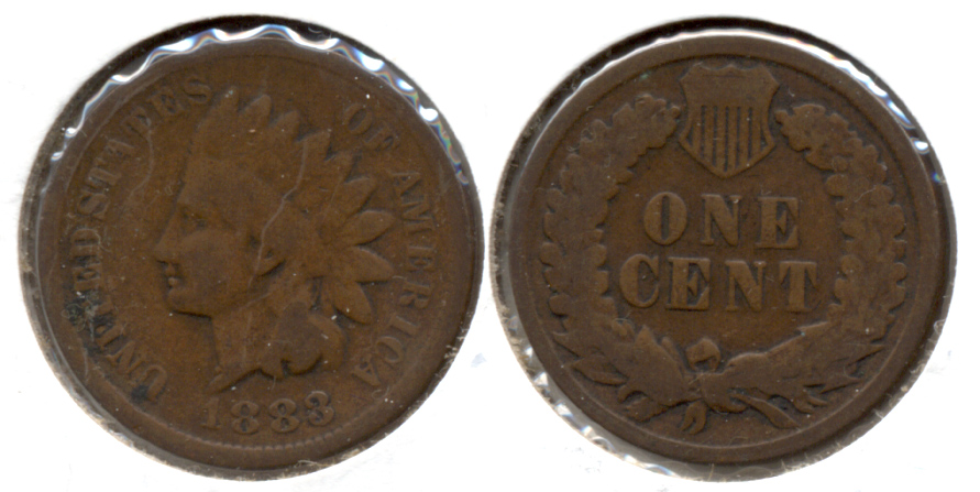 1883 Indian Head Cent Good-4 aq