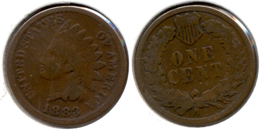 1883 Indian Head Cent Good-4 at