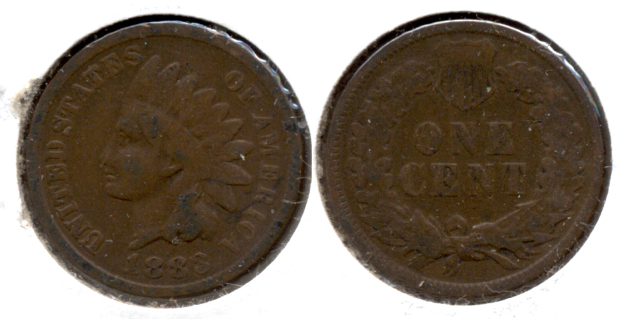 1883 Indian Head Cent Good-4 l