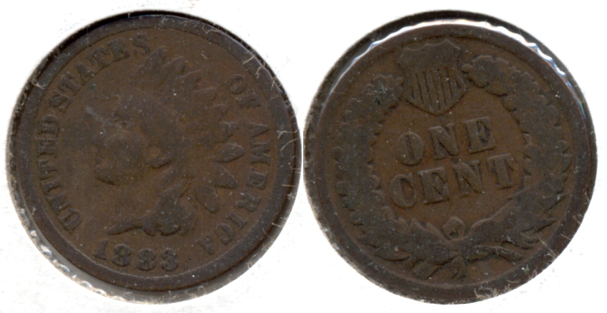 1883 Indian Head Cent Good-4 m