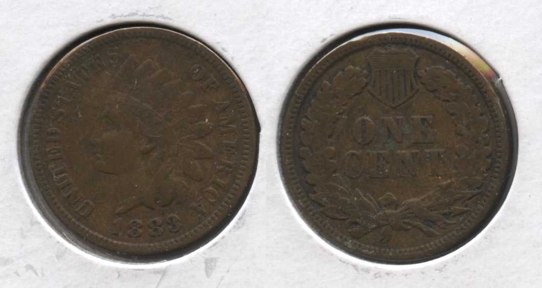 1883 Indian Head Cent VF-20 #e
