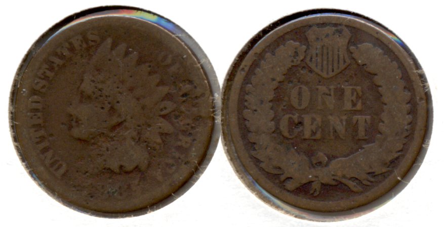 1885 Indian Head Cent AG-3 Pitting