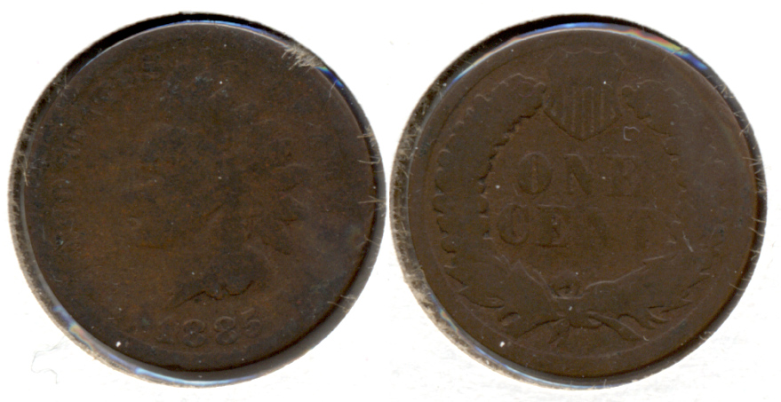 1885 Indian Head Cent AG-3 e
