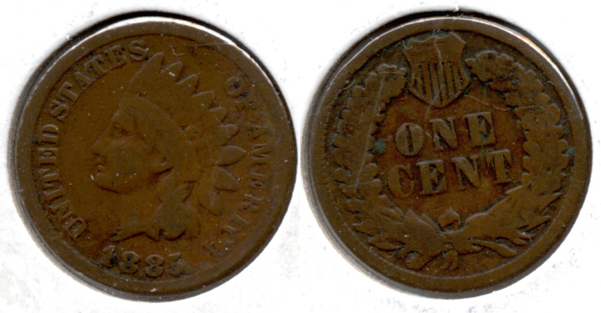 1885 Indian Head Cent G-4 i