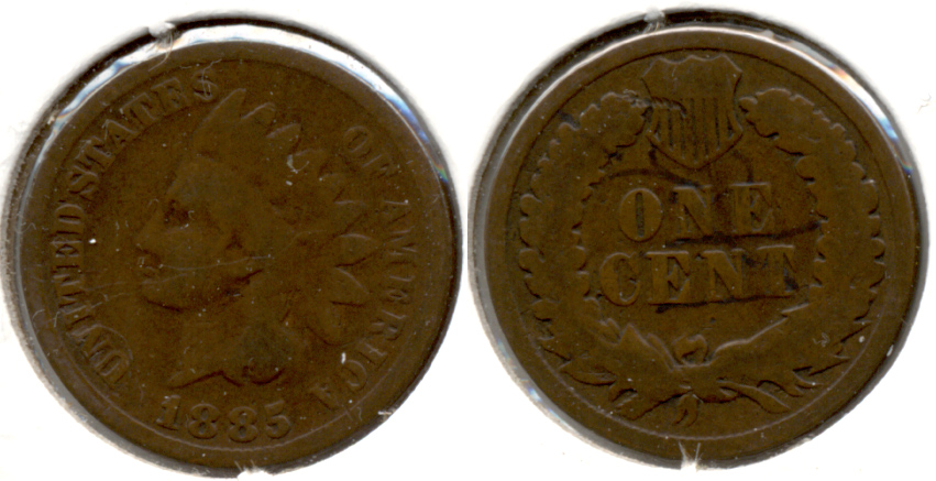 1885 Indian Head Cent G-4 j
