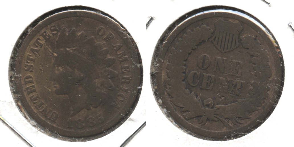 1885 Indian Head Cent G-4 #q Cleaned