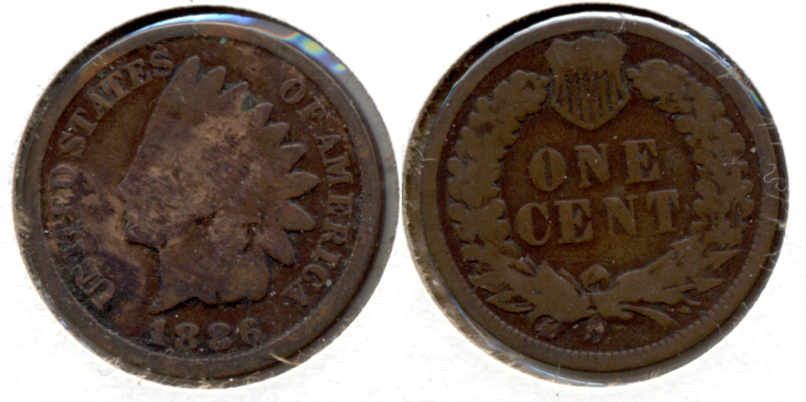 1886 Indian Head Cent AG-3