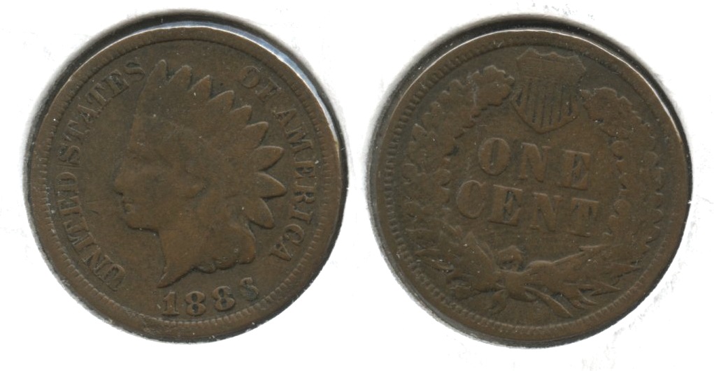 1886 Type 2 Indian Head Cent G-4 #t
