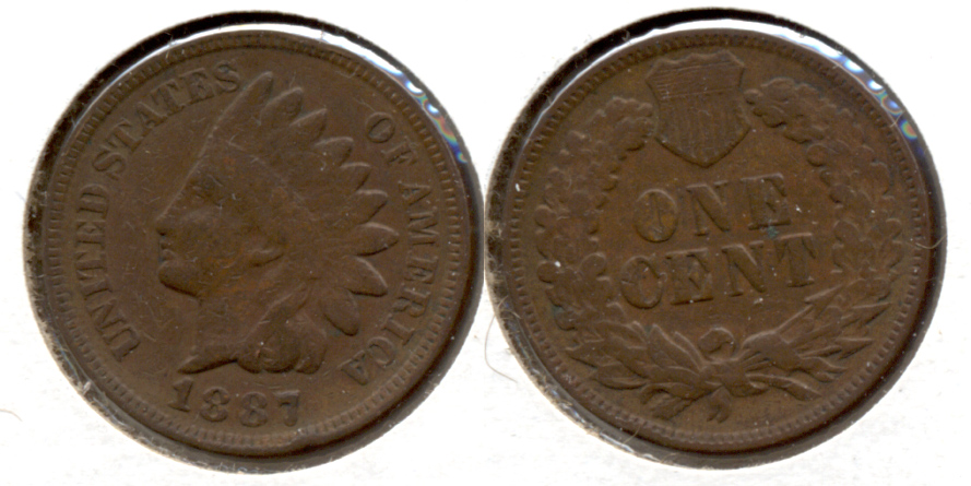 1887 Indian Head Cent Good-4 a