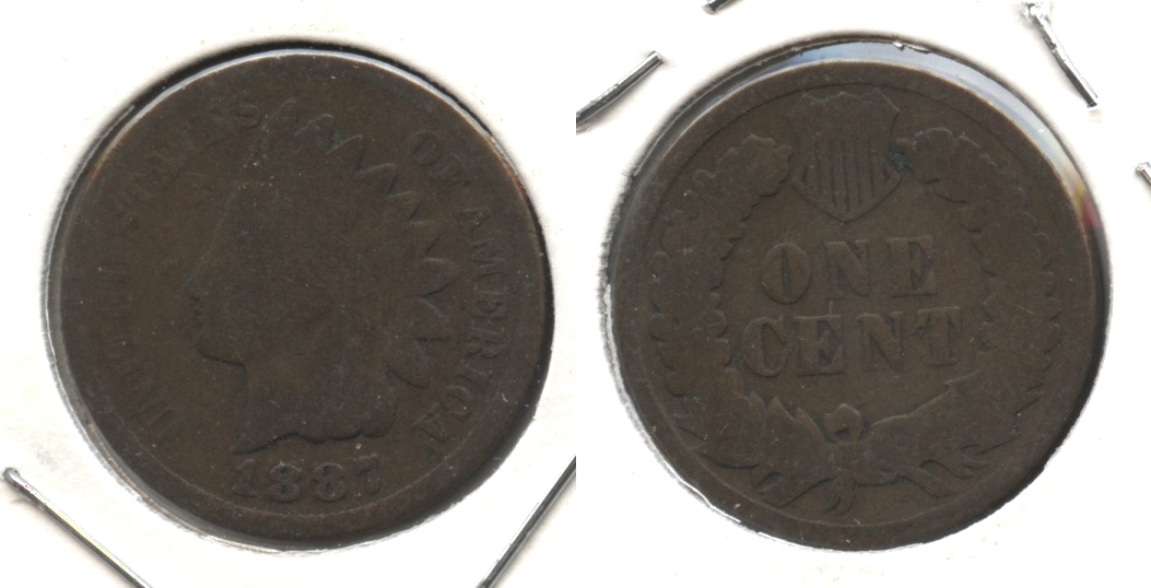 1887 Indian Head Cent Good-4 #i