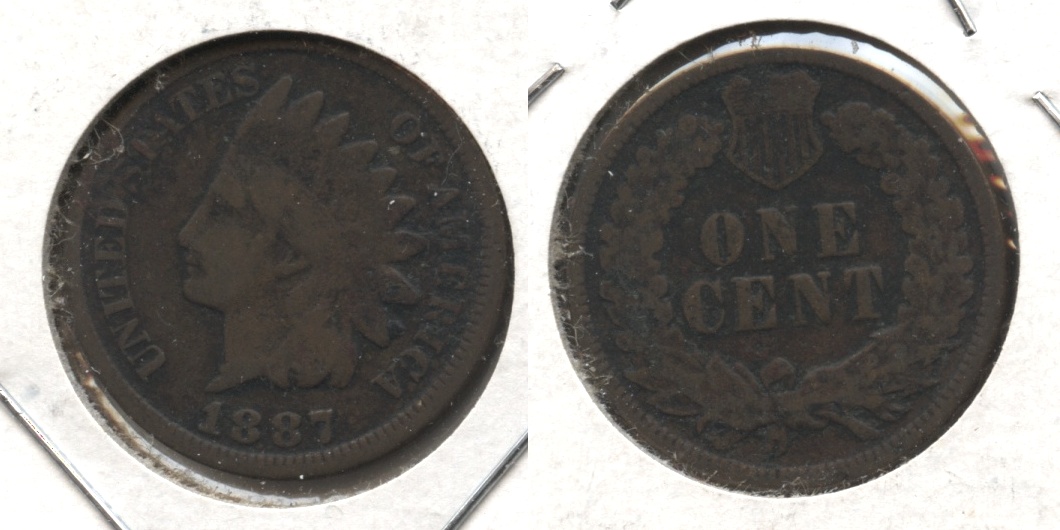 1887 Indian Head Cent Good-4 #k