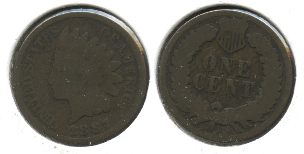 1887 Indian Head Cent Good-4 #n