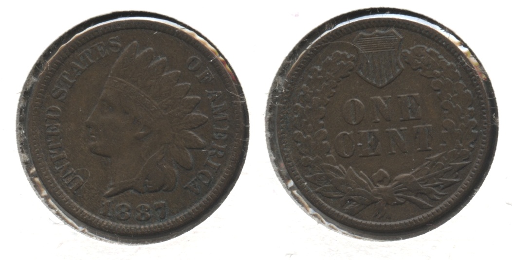 1887 Indian Head Cent VF-20 #a