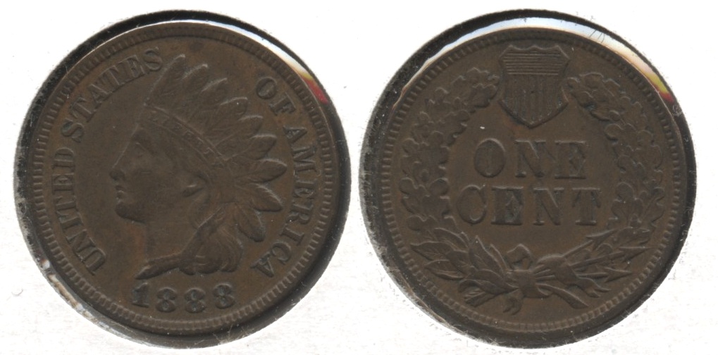 1888 Indian Head Cent EF-40 #b