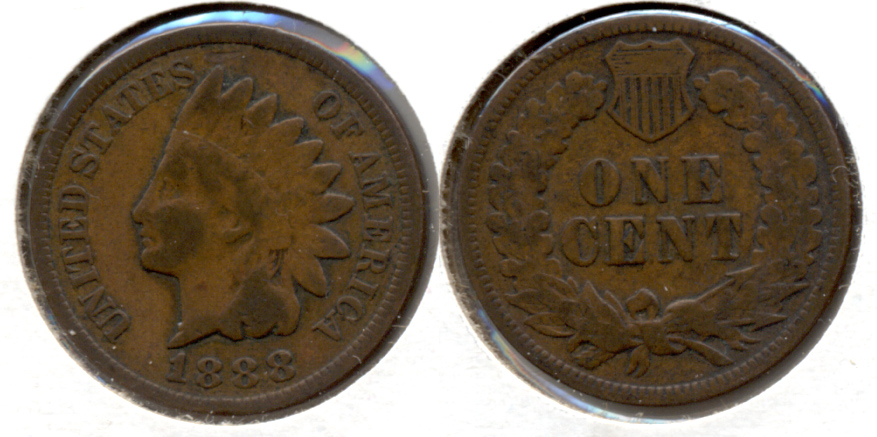 1888 Indian Head Cent Good-4 h