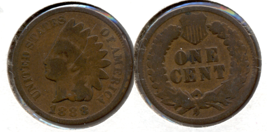 1888 Indian Head Cent Good-4 j
